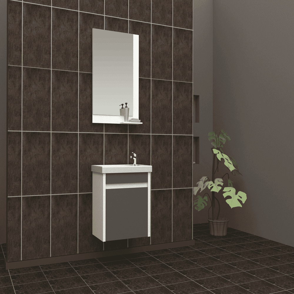 Aden 45 Banyo Mini Banyo Dolabı