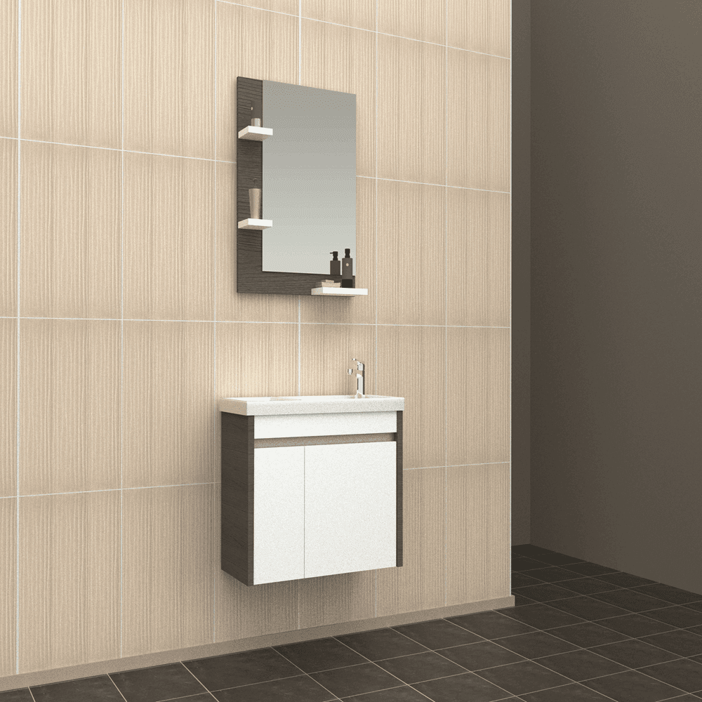 Carmen 60 Banyo Mini Banyo Dolabı